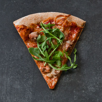 Spicy Turkey Sausage Pizza (The Power-Up Pie) Recipe