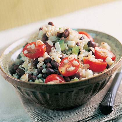 Barley and Black Bean Salad Recipe
