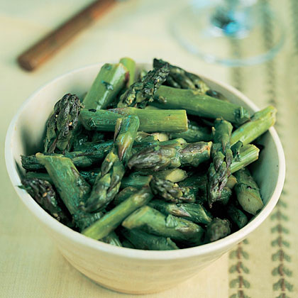 Lemony Asparagus with Parsley Recipe