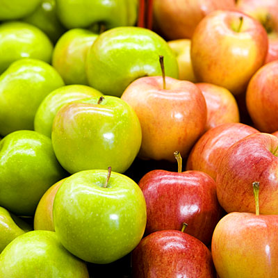 green-red-apples