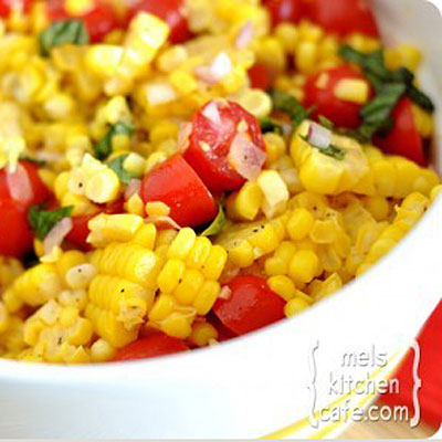 Favorite Pins of the Week corn tomato salad 400x400 Favorite Pins of the Week