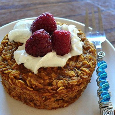 Favorite Pins of the Week: Great Breakfast Recipes vegan oatmeal cakes 400x400 Favorite Pins of the Week: Great Breakfast Recipes