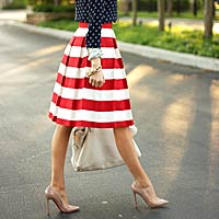 Favorite Pins of the Week: Happy Labor Day Weekend! labor-day-skirt