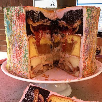 Pin of the Week: The Fattiest Food on Pinterest triple stuffed cake 400x400 Pin of the Week: The Fattiest Food on Pinterest