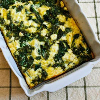Favorite Pins of the Week: Tasty Kale Recipes kale breakfast casserole 400x400 Favorite Pins of the Week: Tasty Kale Recipes