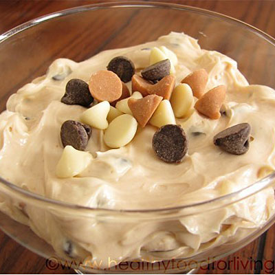 pb cheesecake dip 400x400 Favorite Pins of the Week: Healthy Party Dips