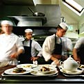 chefs in kitchen