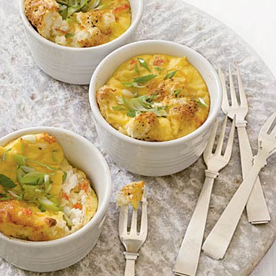 Mini Smoked-Salmon Frittatas