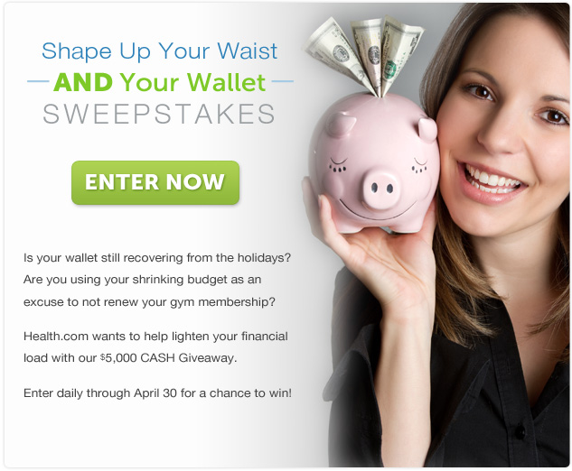 Enter The Shape Up Your Waist AND Your Wallet Sweepstakes