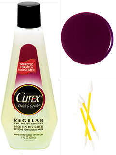 Applying Dark Polish