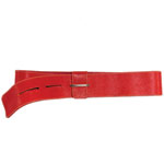 Red leather belt, Kenneth Cole.