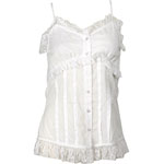Lace Pin Tuck Camisole, Wet Seal.