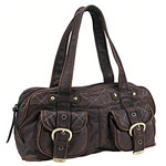 Quilted satchel, Tommy Hilfiger.