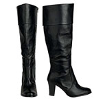 Leather boots, Delia's.