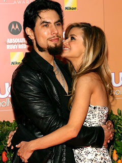 Carmen Electra and Dave Navarro