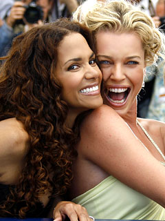 Halle Berry and Rebecca Romijn
