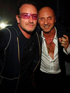 Bono and Domenico Dolce