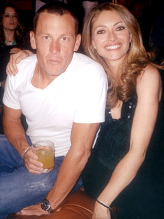 Lance Armstrong and Rebecca Gayheart