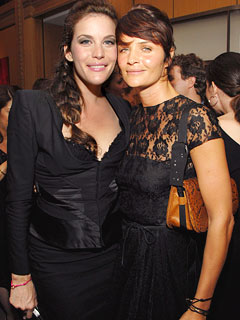 Helena Christensen and Liv Tyler