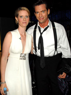 Cynthia Nixon and Harry Connick Jr.