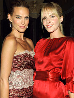 Molly Sims and Monet Mazur