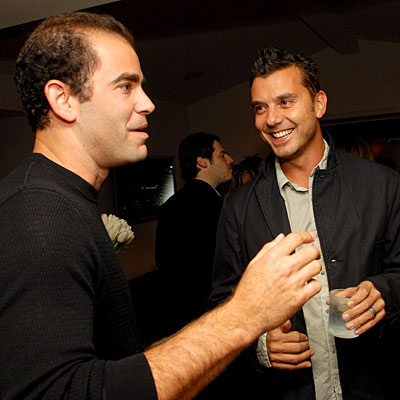 Pete Sampras, Gavin Rossdale, EB Benefit