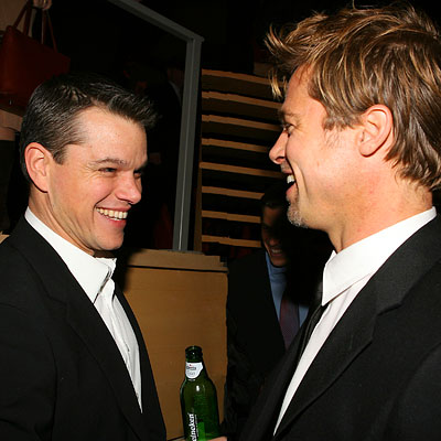 Brad Pitt, Matt Damon, Dec. 11