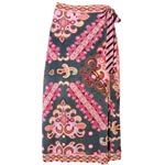 Wrap skirt, Tibi.