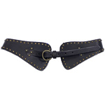 Studded leather belt, Express Design Studio.