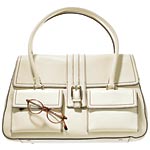 Leather bag, Ann Taylor.
