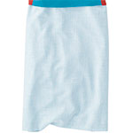 Polyester-rayon-spandex pencil skirt, Long Elegant Legs.
