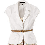 Cotton blazer, Express Design Studio.