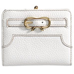 Leather wallet with golden hardware, Anya Hindmarch.