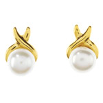 Pearl-and-gold-filled earrings, Links of London.