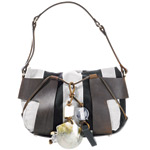 Cotton bag with leather detail, Sportmax.