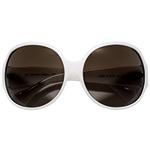 Plastic frame sunglasses, Calvin Klein.