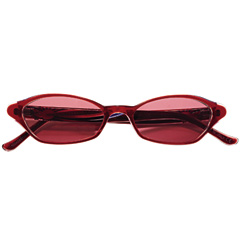 Acetate sunglasses with Austrian crystals, Judith Leiber.