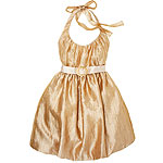 Nylon organza dress, ABS by Allen Schwartz.