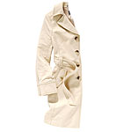 Moleskin trench, Ann Taylor.