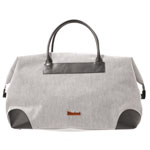 Tweed linen luggage with leather trim, Barr Bella by Barr & Barr.