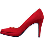 Suede Sari pump, Sacco.