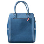 Wool and leather laptop bag, Talene Reilly.