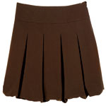 Polyester pleated skirt, Metro 7.