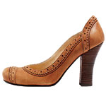 Leather pumps, Seychelles.