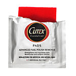 Nail polish remover pads, Cutex.