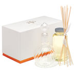 Handblown glass decanter fragrance set, Anthousa.