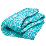 Cotton medallion-print comforter, West Elm.