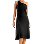 Crepe dress, Calvin Klein.