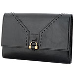 Buffalo-leather Muse travel wallet clutch, Yves Saint Laurent.