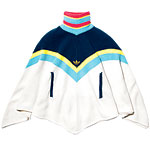 Poncho in Wool Legacy Winterknit (sizes XS?XL), Adidas.